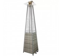 Уличный газовый обогреватель Ställeh Pyramid x 4 Rattan Grey