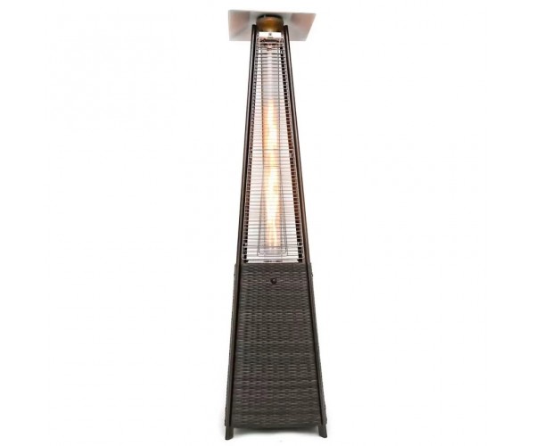 Уличный газовый обогреватель Ställeh Pyramid x 4 Rattan Brown